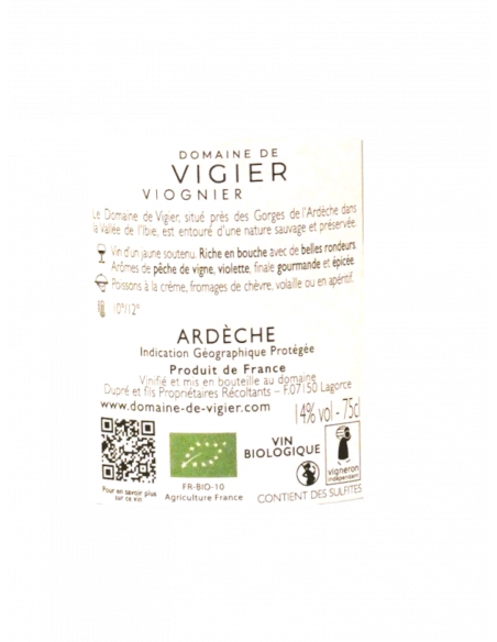 Mon Viognier - Domaine de Vigier