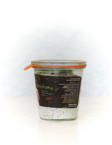 Rillettes - Henriette et cornichons