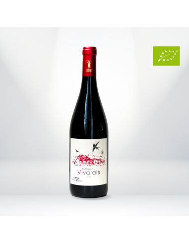 Vivarais Rouge sans sulfites ajoutés - Domaine de Vigier