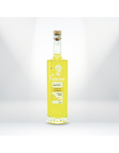 Liqueur artisanale apéritive au citron 25°