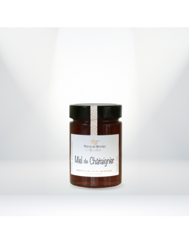 Miel de châtaignier 450g - Bourg Apiculture