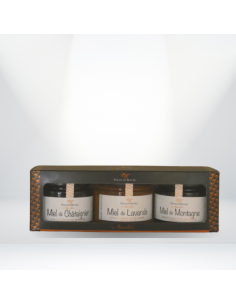 Coffret 3 miels - Bourg Apiculture