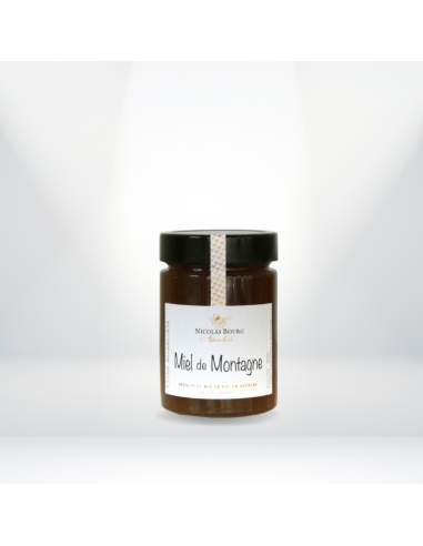 Miel de montagne 450g - Bourg Apiculture