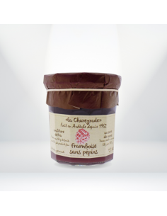 Confiture de framboise sans pépins