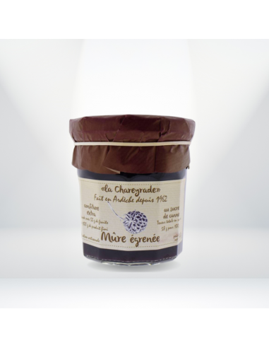 Confiture de mûre égrenée