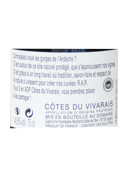 Cuvée Romain - Domaine de Vigier