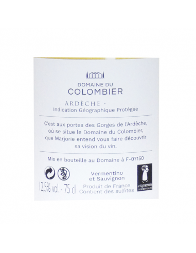 Blanc - Domaine du Colombier