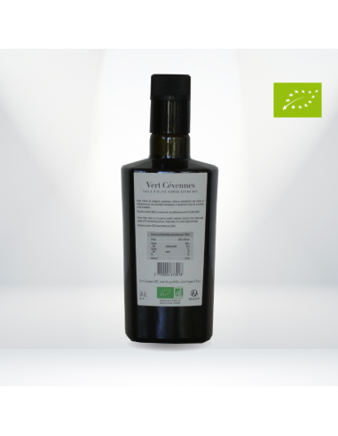 Huile d'olive vierge extra BIO - Vert Cévennes