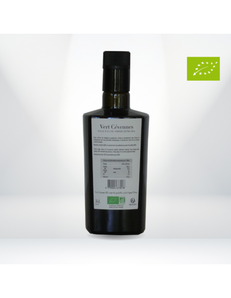 Huile d'olive vierge extra BIO - Vert Cévennes
